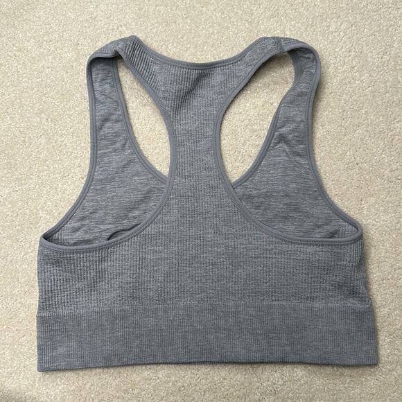 Honeydew: Gray Racerback Bra - Picture 2 of 6